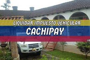 Cómo Liquidar el Impuesto Vehicular en Cachipay en 2024