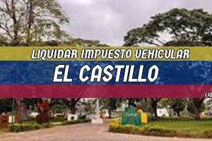 Cómo Liquidar el Impuesto Vehicular en El Castillo en 2024