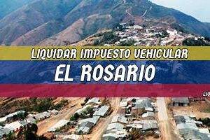 Cómo Liquidar el Impuesto Vehicular en El Rosario en 2024