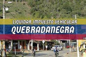 Cómo Liquidar el Impuesto Vehicular en Quebradanegra en 2024