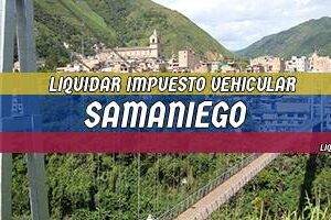 Cómo Liquidar el Impuesto Vehicular en Samaniego en 2024