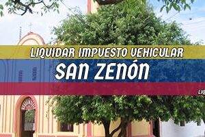 Cómo Liquidar el Impuesto Vehicular en San Zenón en 2024